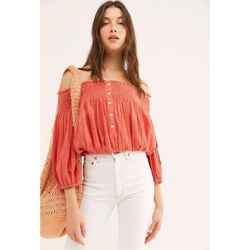Free People Dancing Till Dawn Crop Top